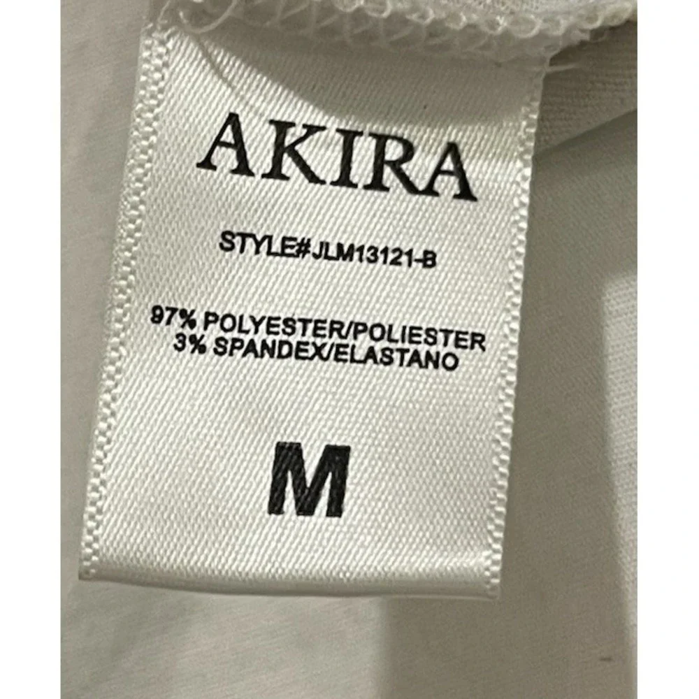 AKIRA women bold satin